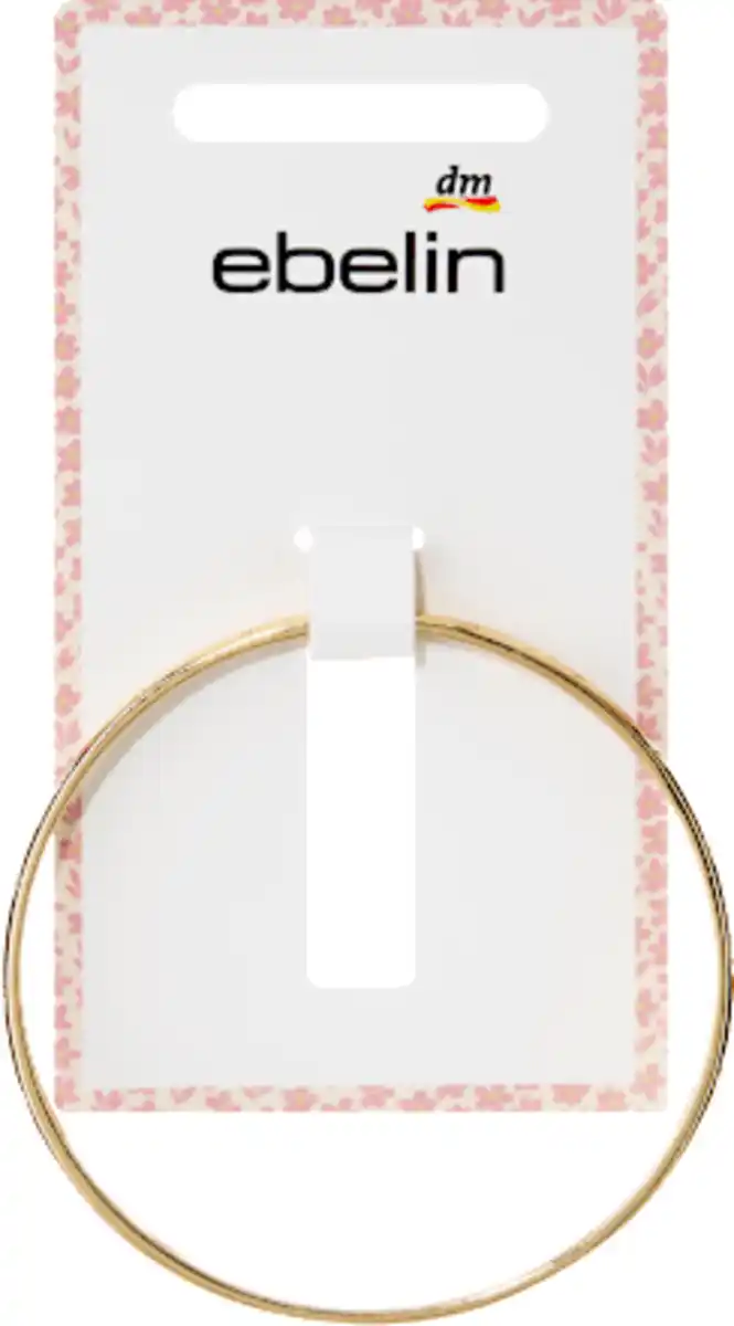 Bild 2 von ebelin Armreif mit Blumen, Gold-Optik, 1 St