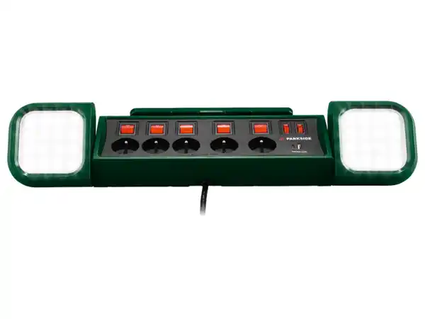 Bild 3 von PARKSIDE® LED-Arbeitsleuchte mit Steckdosenleiste »PASD 3680 A1«