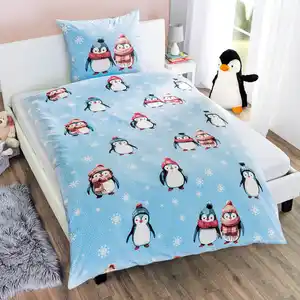 Dreamtex Kinder-Feinbiber-Bettwäsche