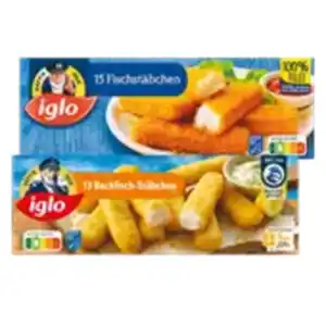 Iglo Fischstäbchen oder Backfischstäbchen