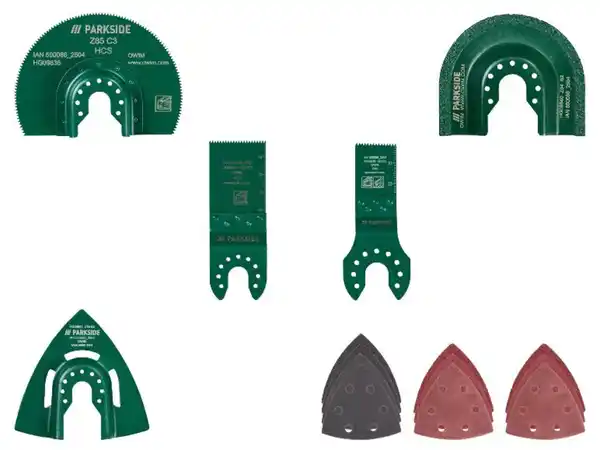 Bild 3 von PARKSIDE® HCS-Segmentsägeblatt Z85 / HCS-Tauchsägeblatt Z32 / HCS/HSS-Tauchsägeblatt Z20 / Diamantsägeblatt Z64 / RIFF-Schleifplat