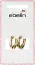 Bild 2 von ebelin Creolen Gold-Optik, 2 St