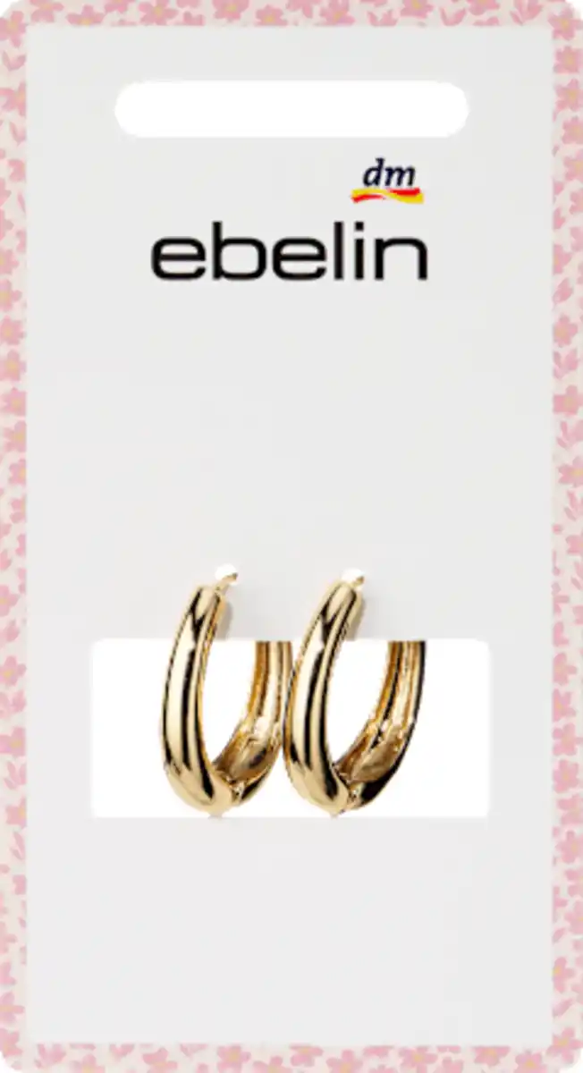 Bild 2 von ebelin Creolen Gold-Optik, 2 St