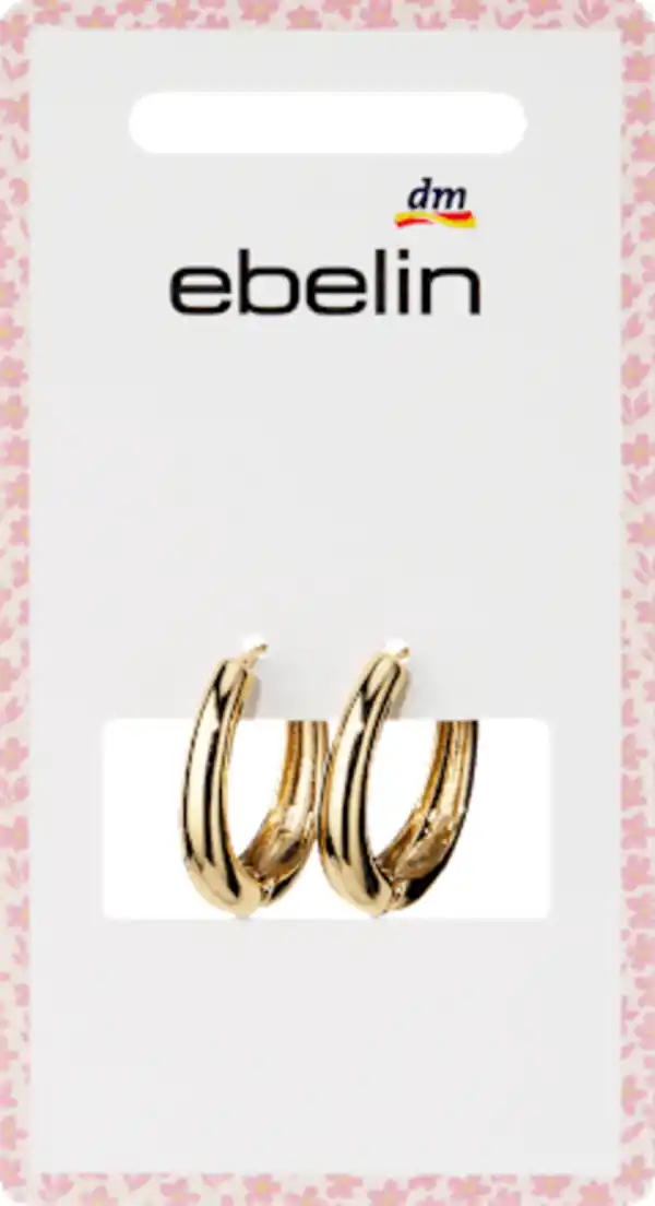 Bild 2 von ebelin Creolen Gold-Optik, 2 St