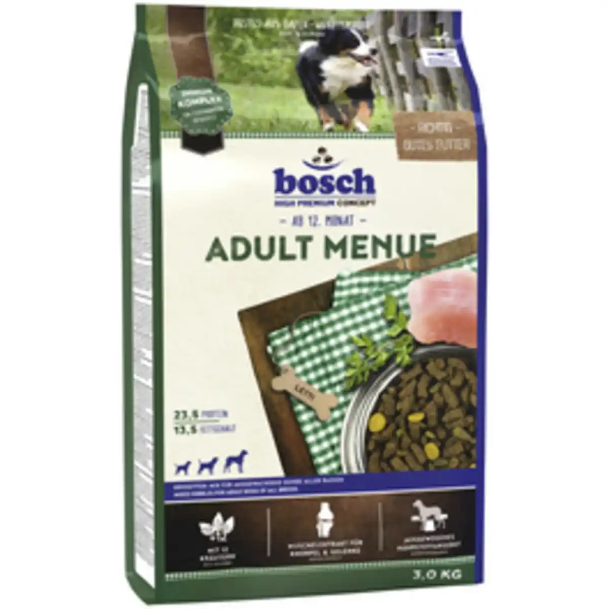 Bild 1 von BOSCH PETFOOD Hundetrockenfutter, 3 kg