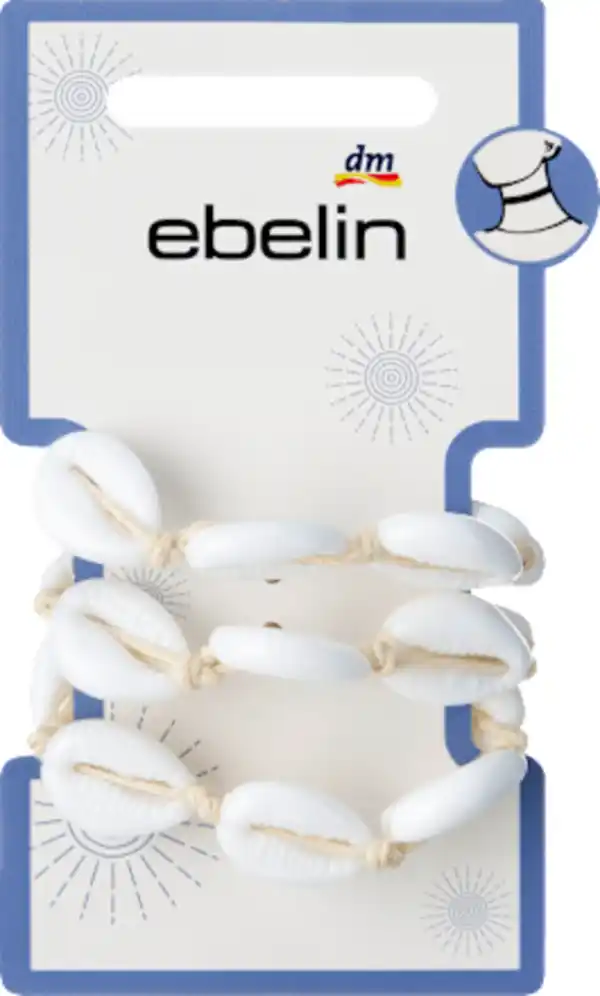 Bild 2 von ebelin Halskette mit Muscheln, 1 St