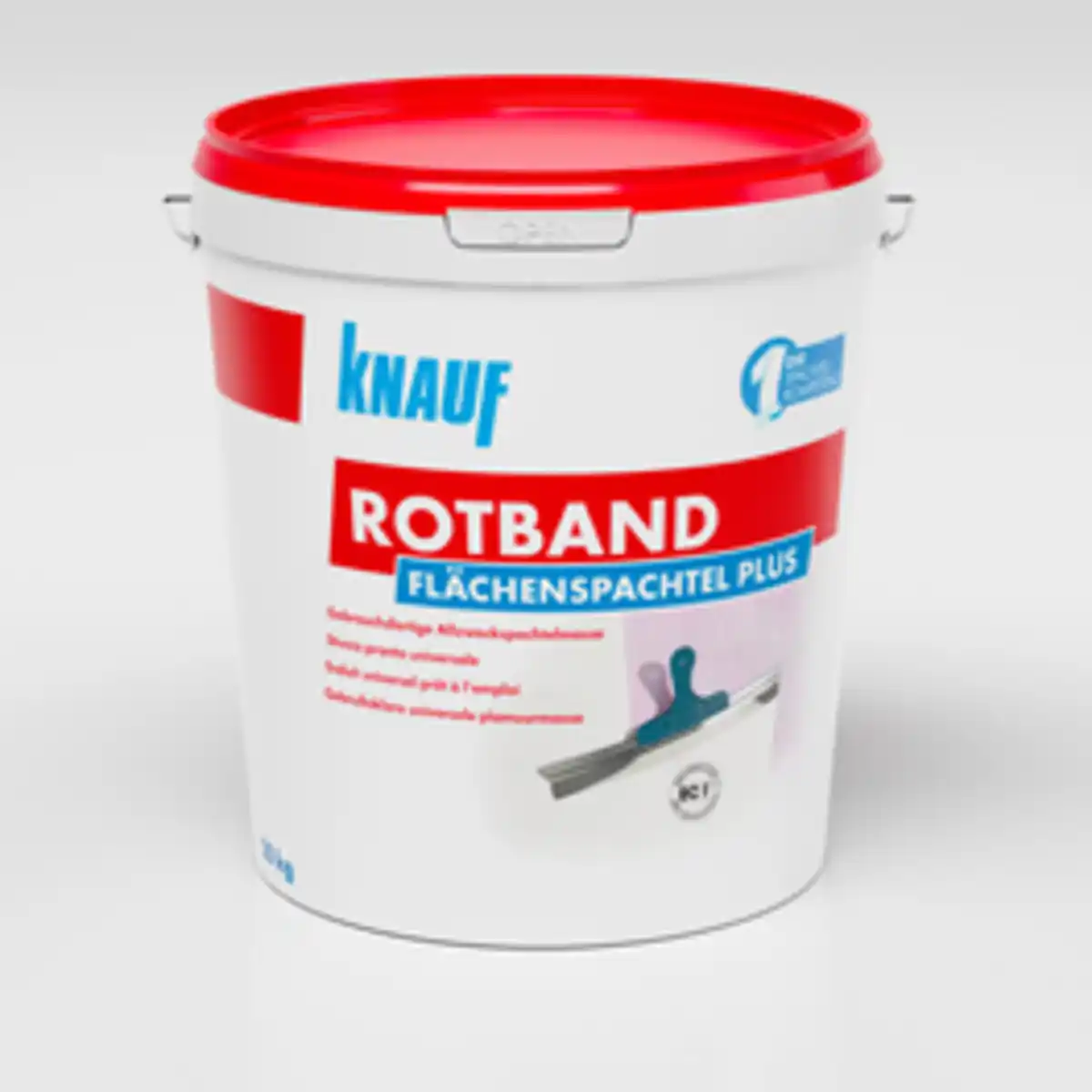 Bild 1 von KNAUF Flächenspachtel »Rotband«, 20 kg, weiß