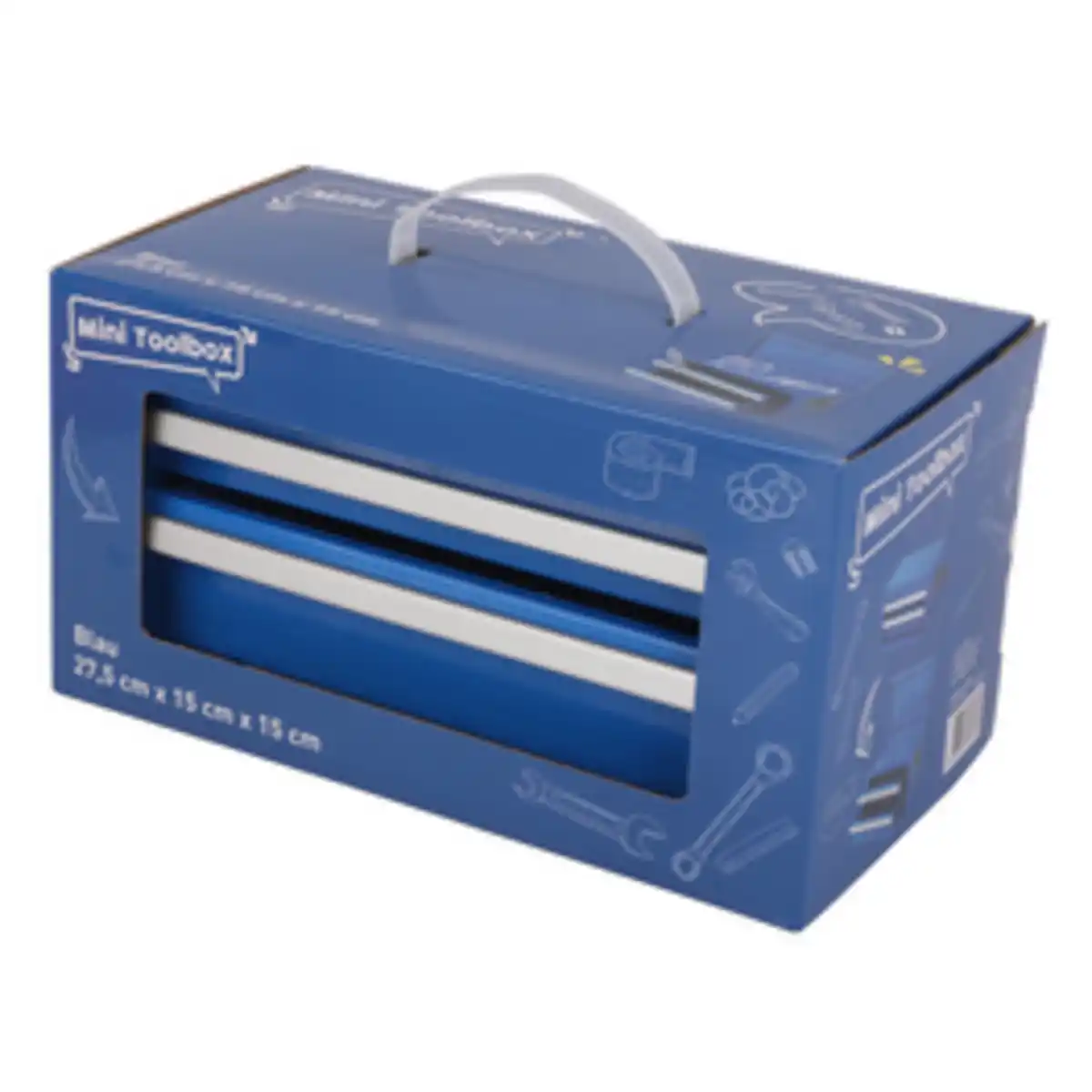 Bild 2 von Aufbewahrungsbox »Mini Toolbox«, Metall, BxHxT: 27,5 x 15 x 15 cm