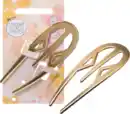 Bild 1 von LANGHAARMÄDCHEN Haar-Pin Gold-Optik, 1 St