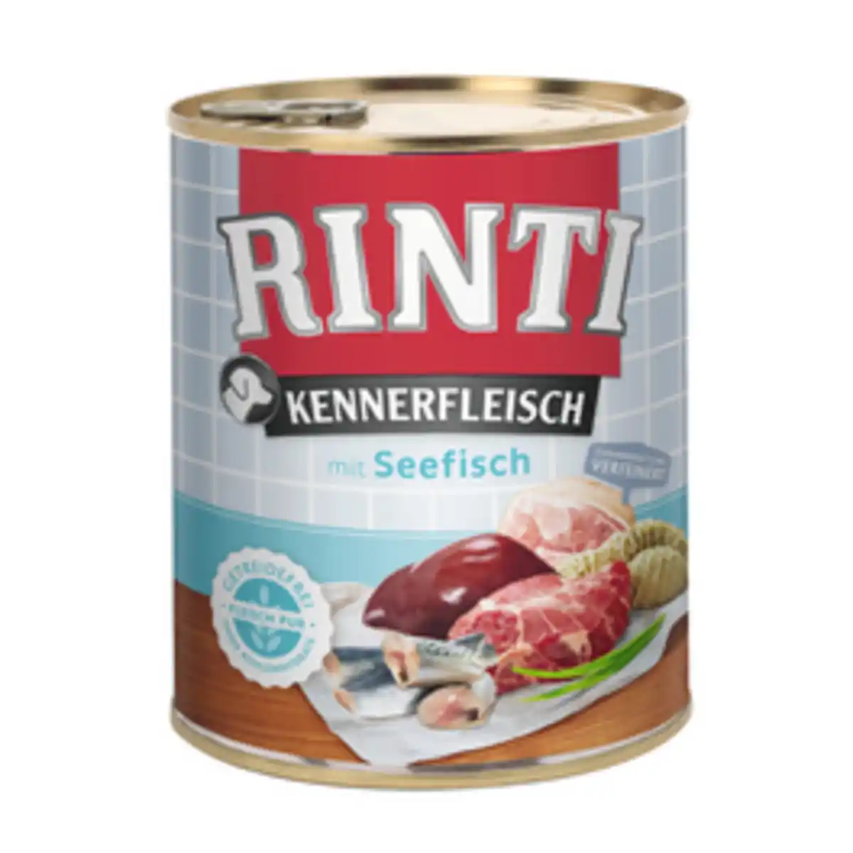 Bild 1 von RINTI Hunde-Nassfutter »Kennerfleisch«, Fisch, 1 Dose