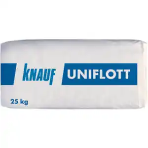 KNAUF Fertigputzgips »Uniflott«, 25 kg, weiß/grau