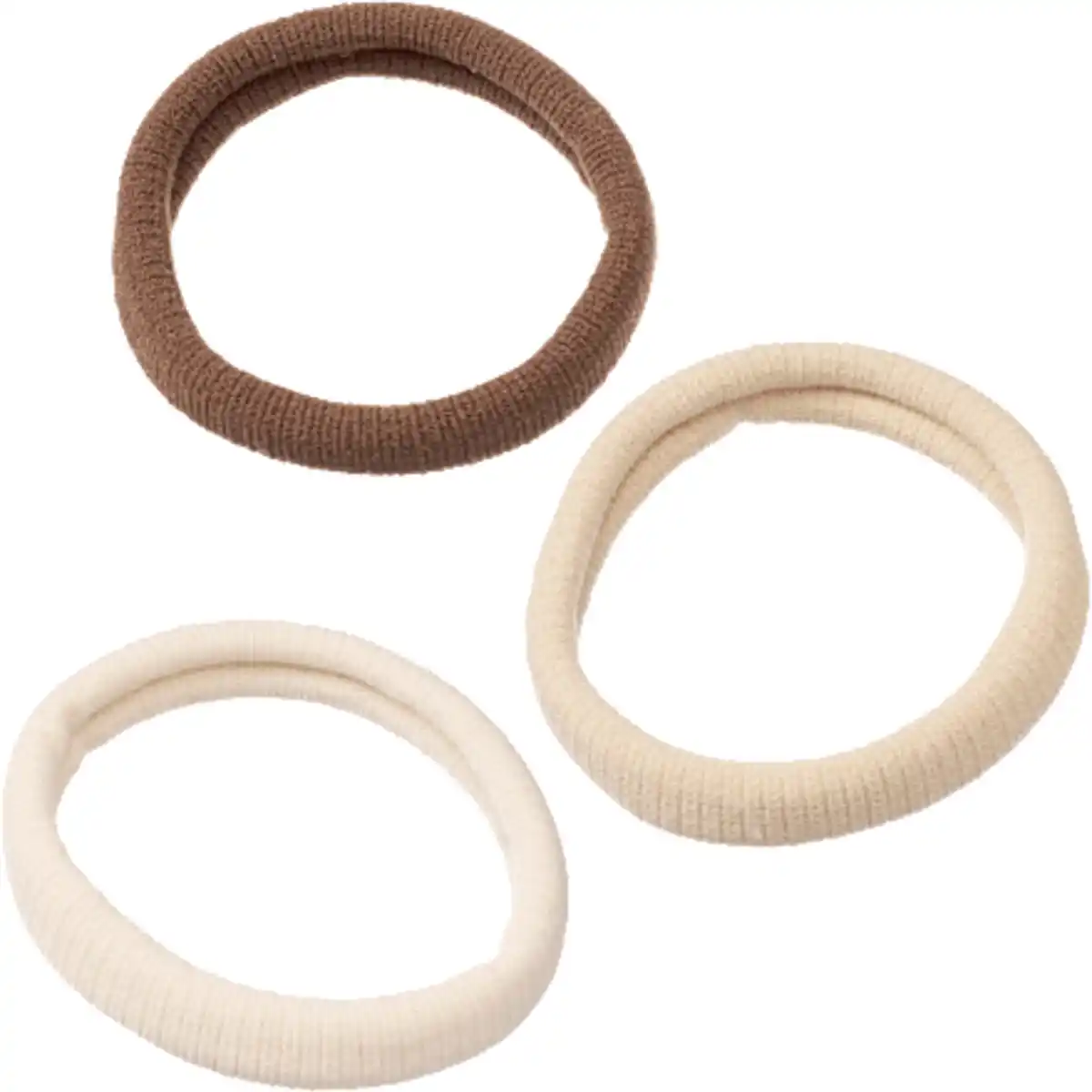 Bild 3 von ebelin Haargummis creme/braun, 3 St