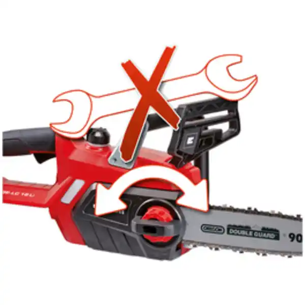 Bild 3 von EINHELL Akku-Kettensäge »GE-LC 18/25 Li-Solo Power X-Change«, 18 V