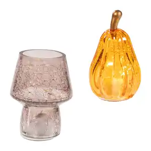 HOME CREATION LED-Herbst-Glasornament