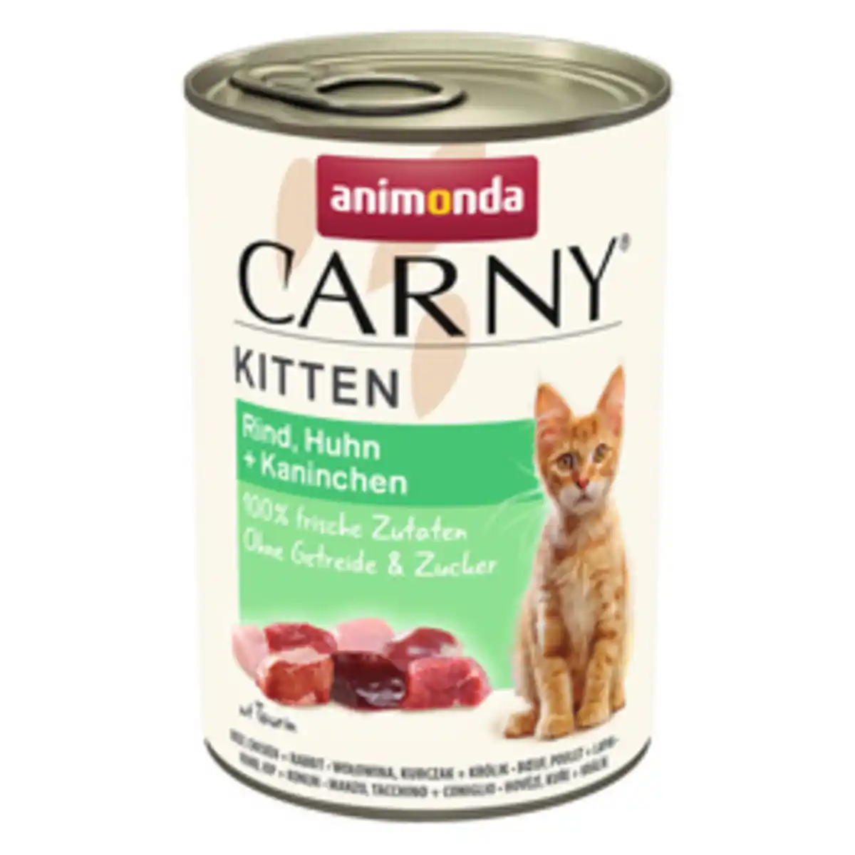 Bild 1 von animonda CARNY Katzen-Nassfutter, Geschmacksrichtung: Rind/Huhn/Kaninchen, 12 Stück à 400 g
