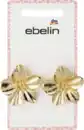 Bild 2 von ebelin Ohrstecker mit Blumen, Gold-Optik, 2 St