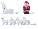Bild 3 von LIVARNO® LED-Dekofigur »Reh/Weihnachtsmann«/ LED-Dekofiguren »Rentiere«
