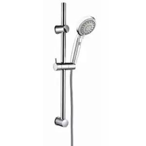 WELLWATER Duschbrauseset »Darkon 5«, chrom