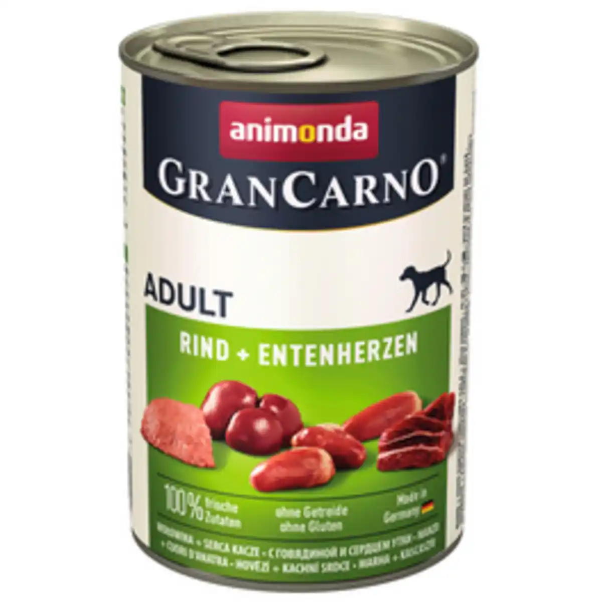 Bild 1 von animonda GranCarno Hunde-Nassfutter »Adult«, Rind/Ente, 400 g
