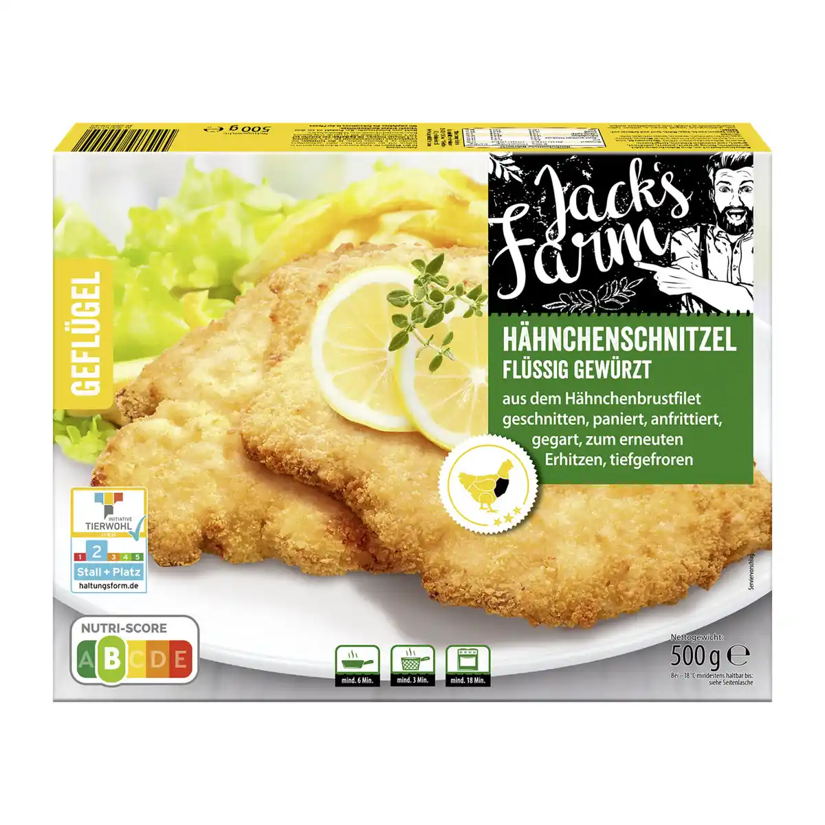 Bild 1 von JACK’S FARM Hähnchenschnitzel