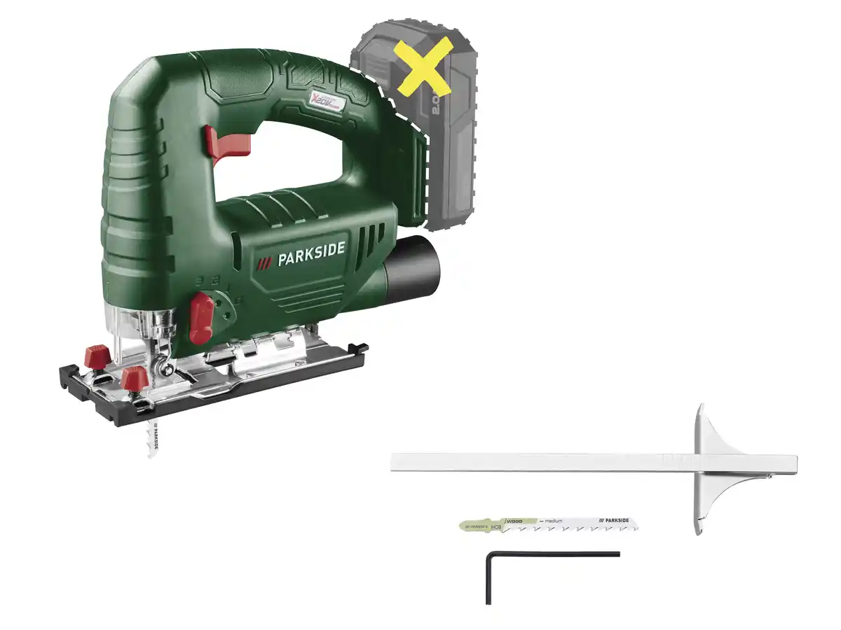 Bild 2 von PARKSIDE® 20 V Akku-Stichsäge »PSTA 20-Li A1« ohne Akku und Ladegerät