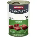 Bild 1 von animonda GranCarno Hunde-Nassfutter, Wild, 400 g, Adult