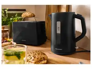 SILVERCREST® Küchengeräte-Set: Wasserkocher SWKK 3000 D1 / SOWKK 3000 D1 & Toaster STK 870 D2