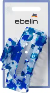 ebelin Haarklammer mit Cut-out, blau, 1 St