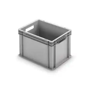 Alutec Kunststoffbox, geschlossen, BxHxL: 40 x 28 x 30 cm, grau
