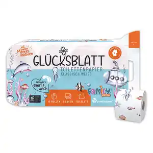 Glücksblatt Toilettenpapier