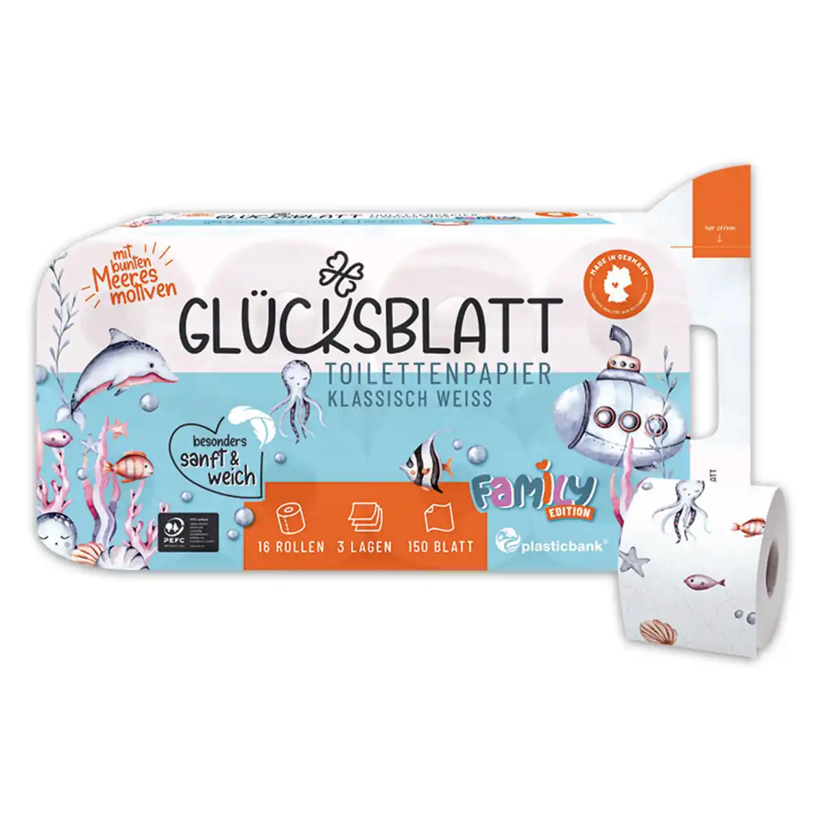 Bild 1 von Glücksblatt Toilettenpapier