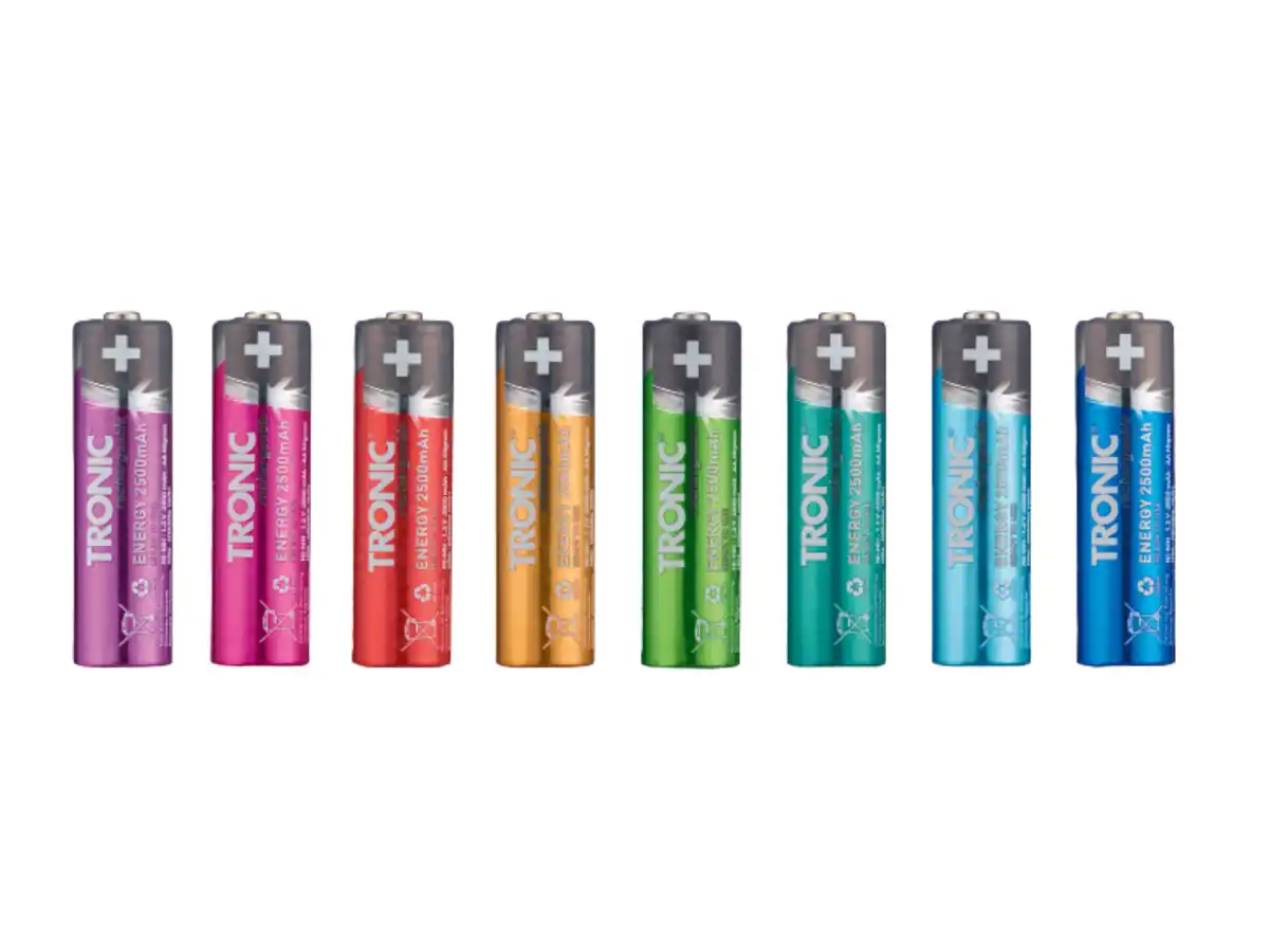 Bild 2 von TRONIC® Akku Ni-MH Ready 2 Use Color 8tlg.