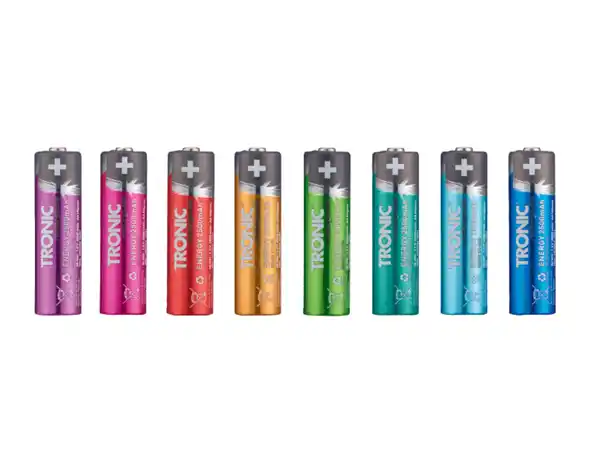 Bild 2 von TRONIC® Akku Ni-MH Ready 2 Use Color 8tlg.