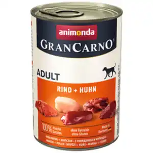 animonda GranCarno Hunde-Nassfutter »Adult«, Rind/Huhn, 400 g