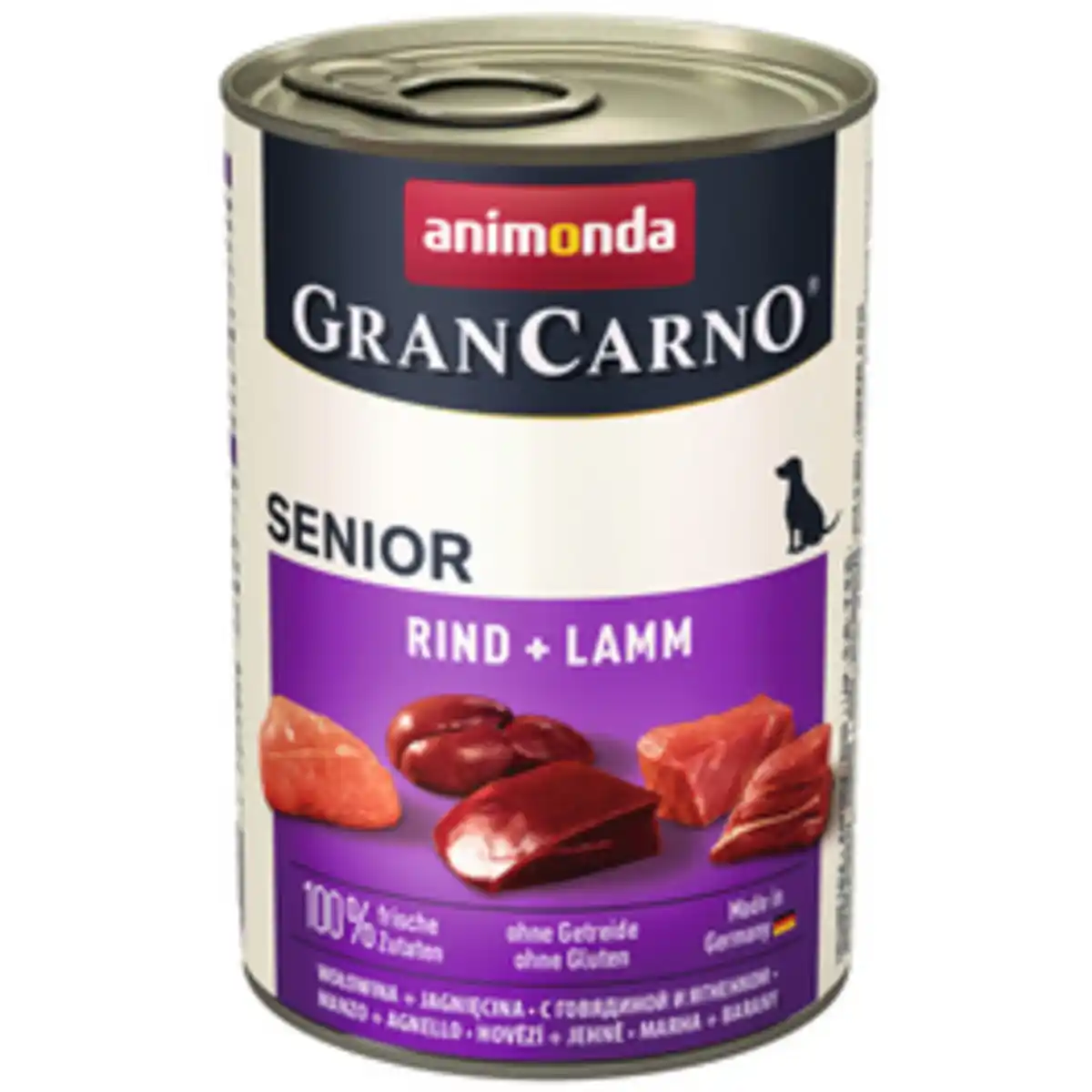 Bild 1 von animonda GranCarno Hunde-Nassfutter »Senior«, Rind/Lamm, 400 g