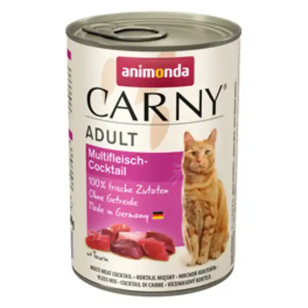 Bild 3 von animonda CARNY Katzen-Nassfutter »Carny«, Multi-Fleisch-Cocktail, 400 g