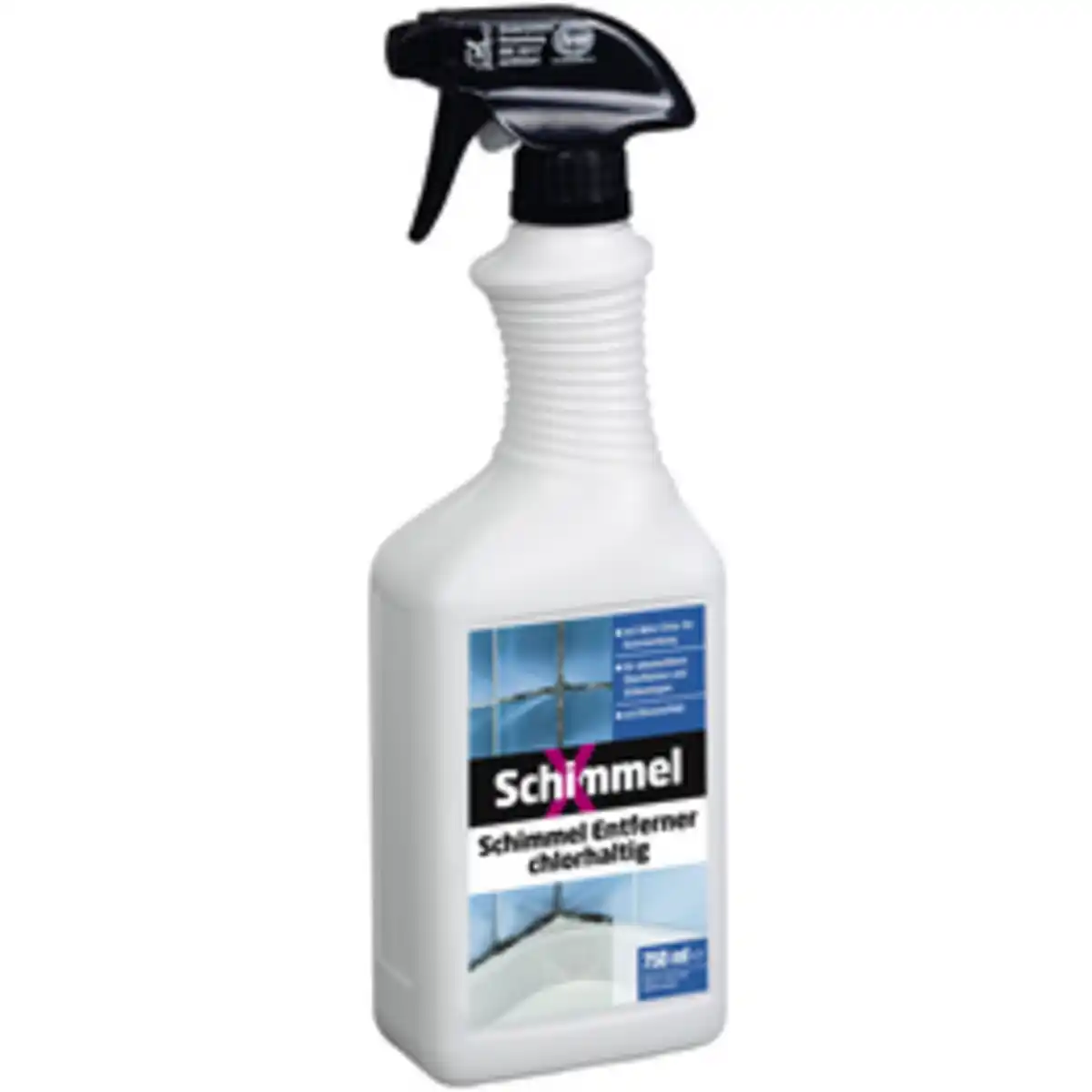 Bild 1 von SchimmelX Schimmel-Entferner »chlorhaltig«, transparent, 0,75 l, 10-15 m²