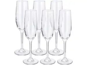 SILVERCREST® Sektgläser / Weißweingläser / Wassergläser / Rotweingläser, 6-teilig,  6 Gl