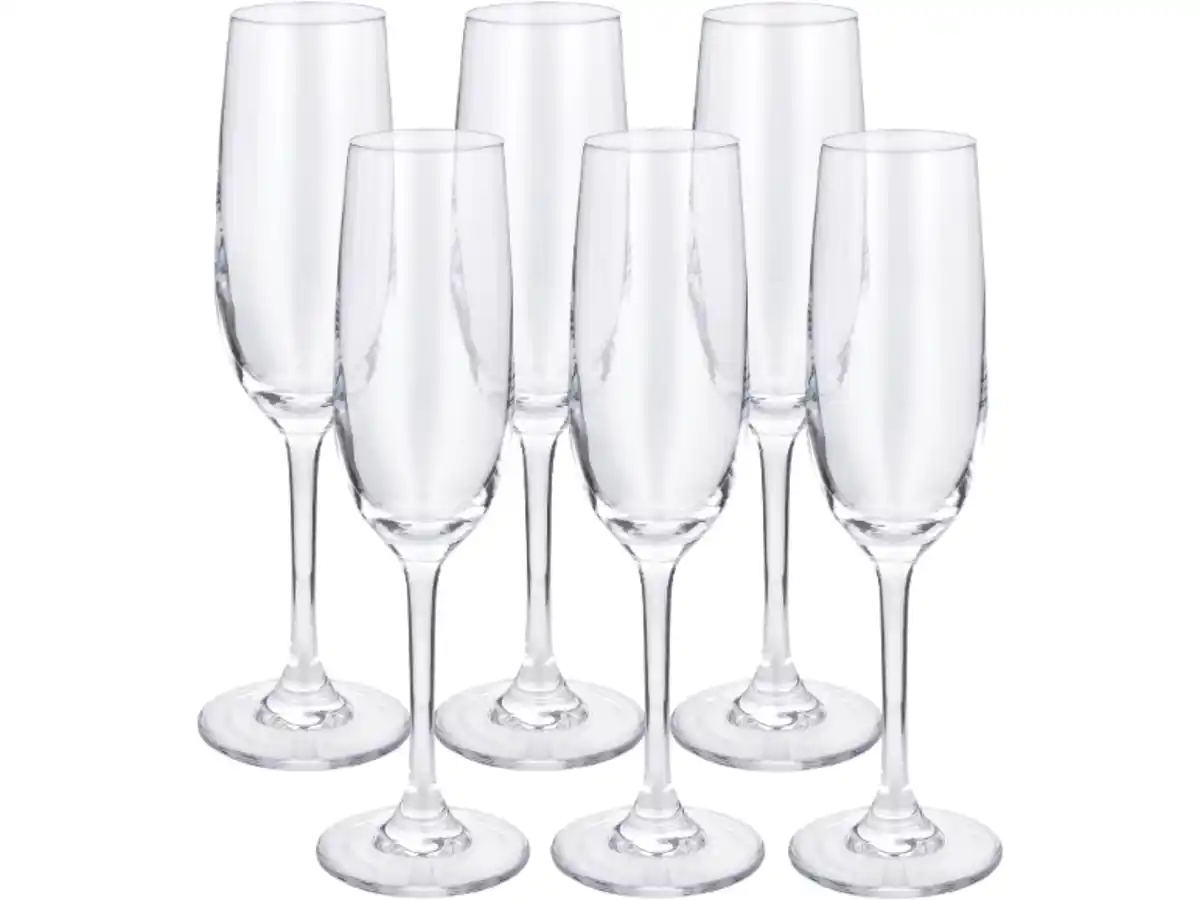 Bild 1 von SILVERCREST® Sektgläser / Weißweingläser / Wassergläser / Rotweingläser, 6-teilig,  6 Gl