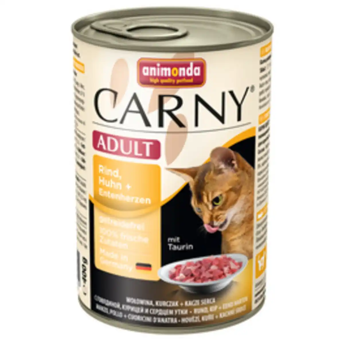Bild 1 von animonda CARNY Katzen-Nassfutter »Carny«, Rind/Huhn/Ente, 400 g