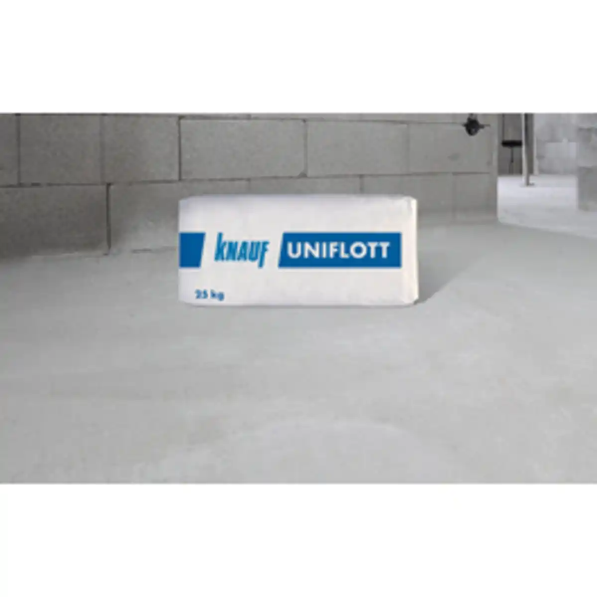 Bild 4 von KNAUF Fertigputzgips »Uniflott«, 25 kg, weiß/grau