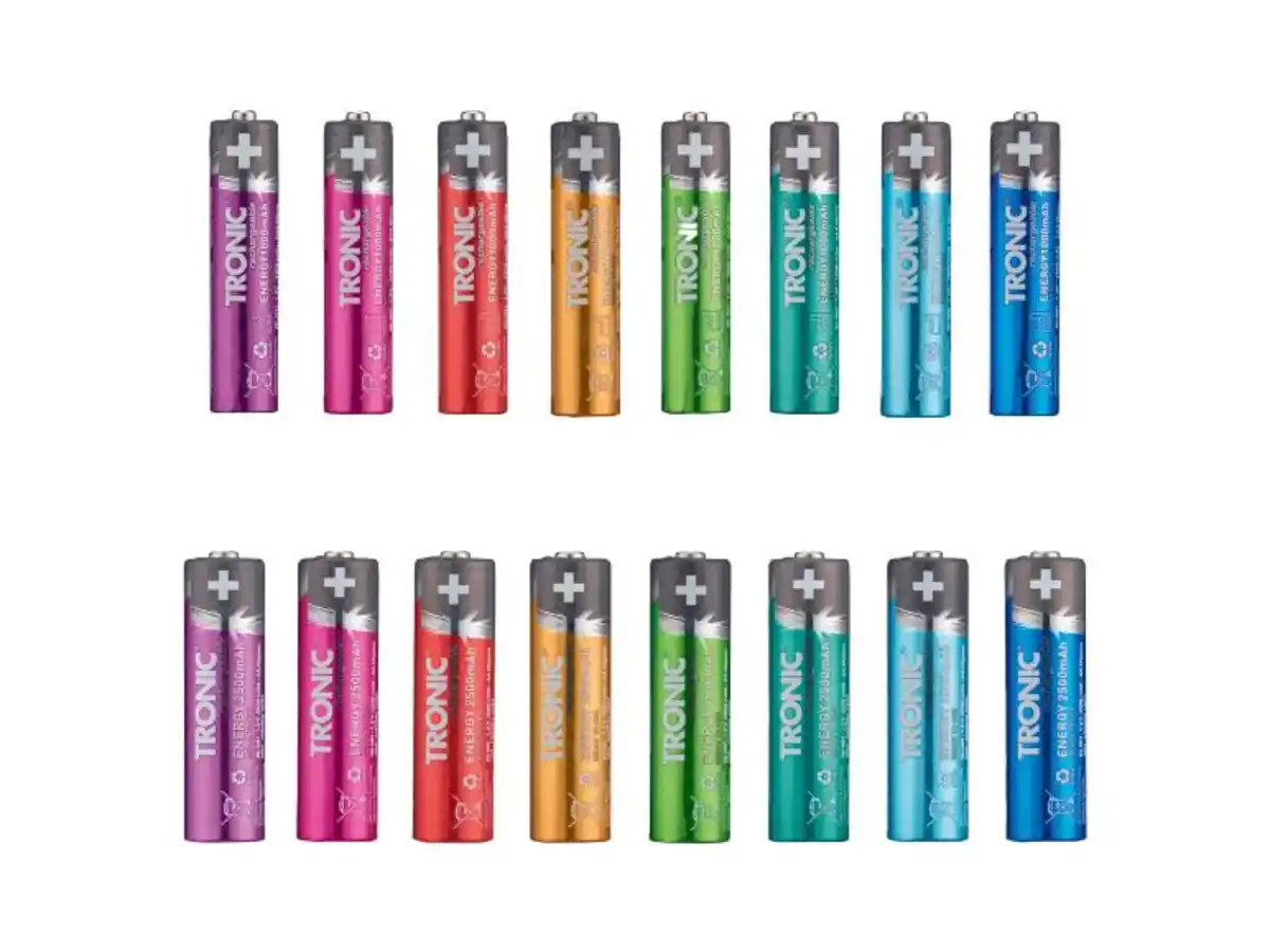 Bild 3 von TRONIC® Akku Ni-MH Ready 2 Use Color 8tlg.