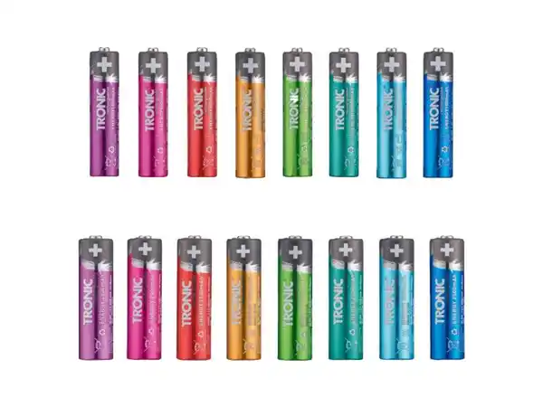 Bild 3 von TRONIC® Akku Ni-MH Ready 2 Use Color 8tlg.