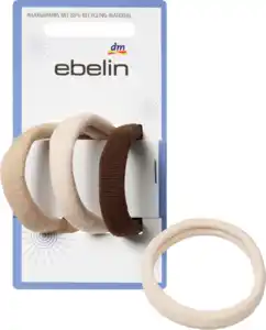 ebelin Haargummis creme/braun, 3 St