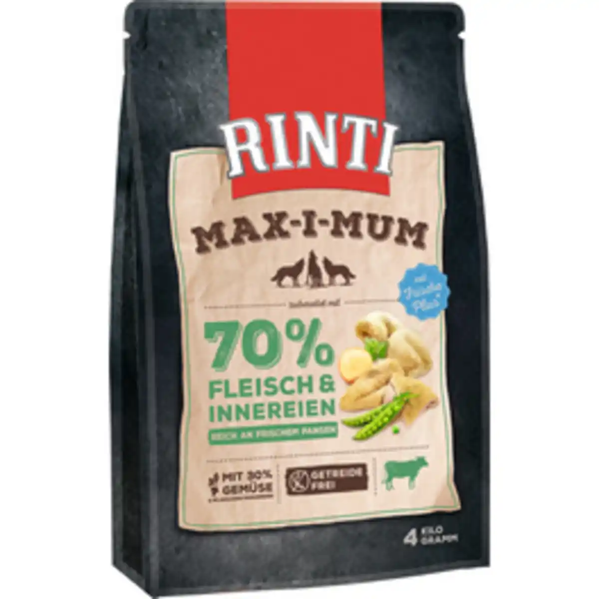 Bild 1 von RINTI Hundetrockenfutter »MAX-I-MUM «, 4 kg, Pansen
