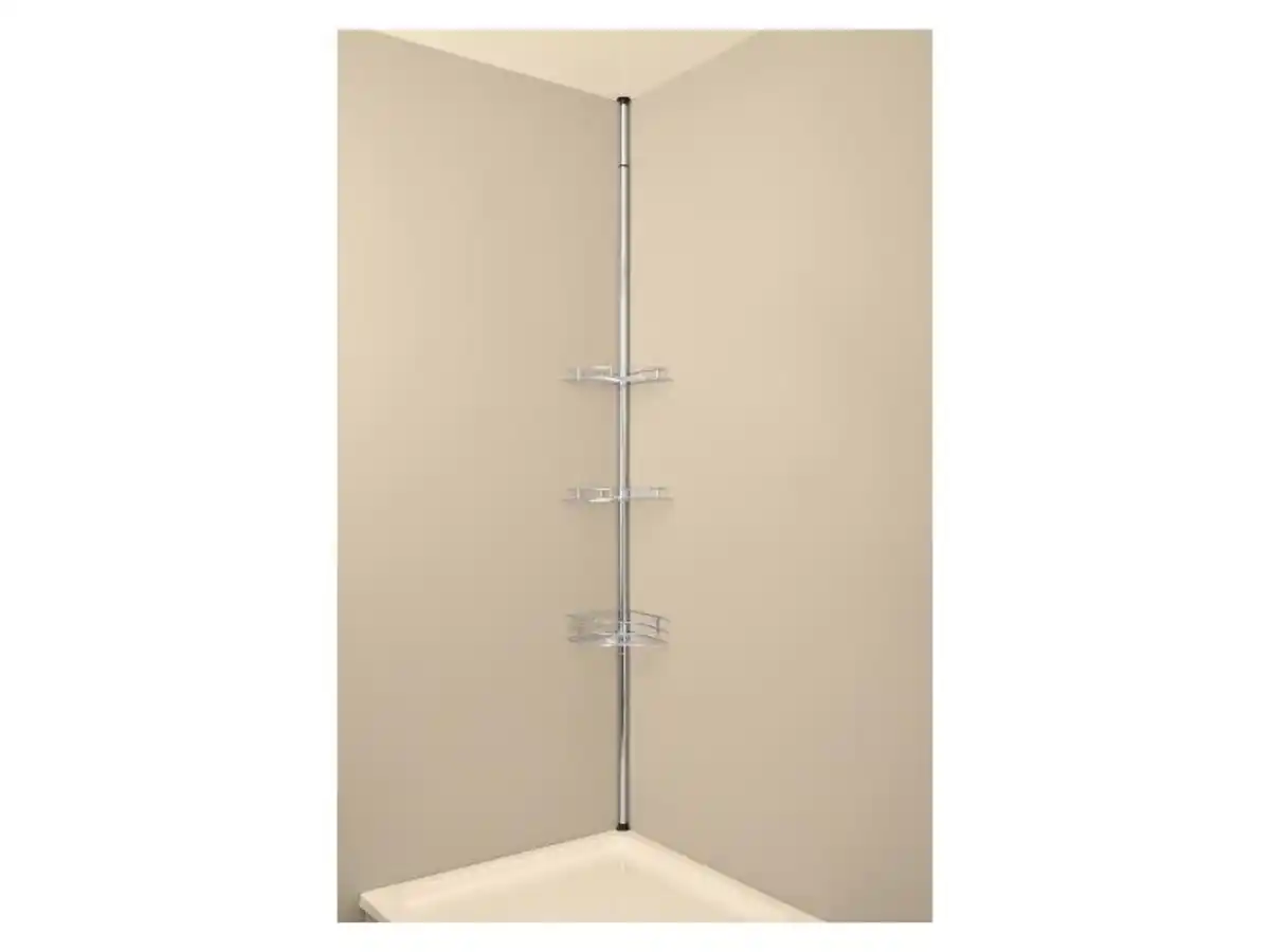 Bild 1 von LIVARNO® Teleskop-Badregal, mit 3 Ablagekörben