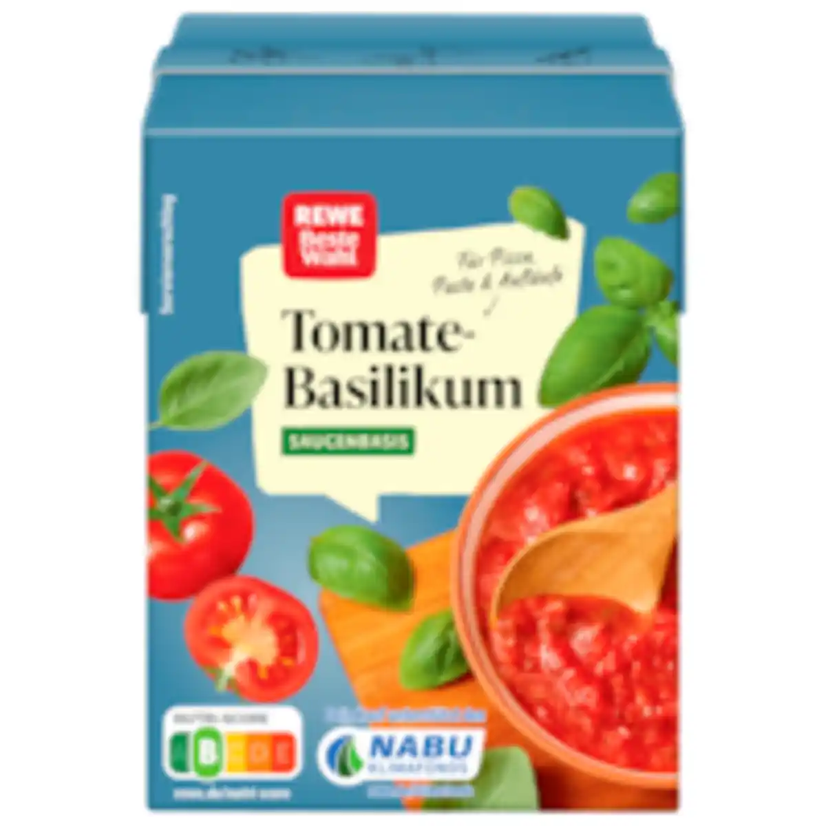 Bild 1 von REWE Beste Wahl Pasta Sauce Tomate-Basilikum
