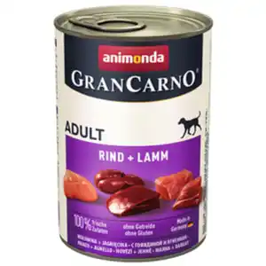 animonda GranCarno Hunde-Nassfutter »Adult«, Rind/Lamm, 400 g