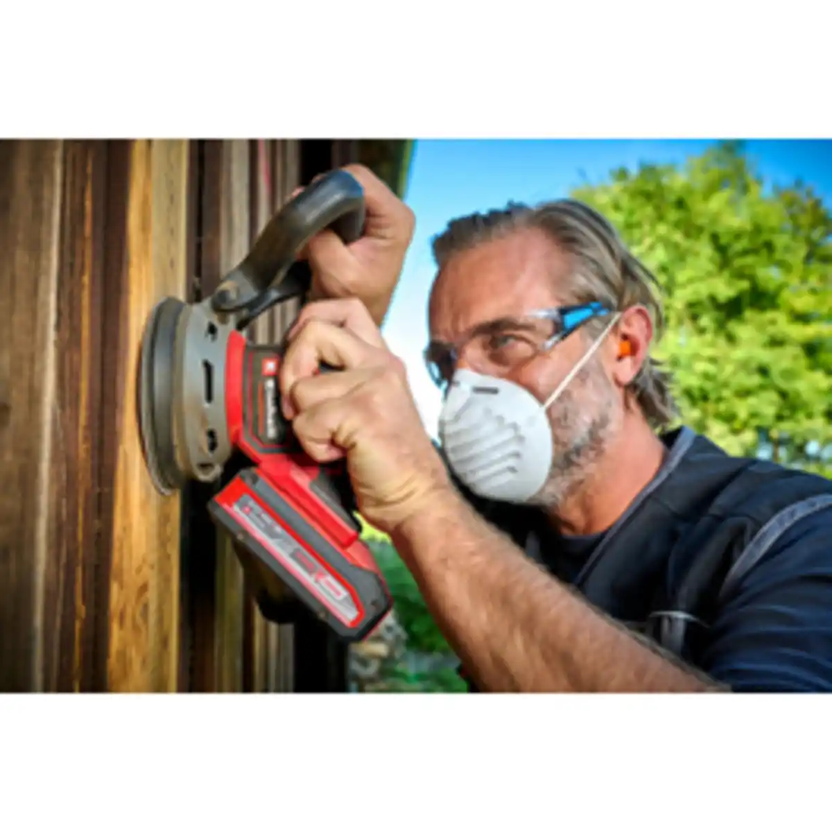 Bild 4 von EINHELL Exzenterschleifer »TP-RS 18/32 Li BL - Solo«, Power X-Change, 18 V, ohne Akku