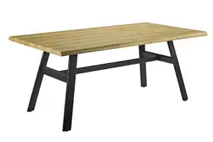 Esstisch Viseo 180 x 100 x 76 cm Eiche-hell-Dekor